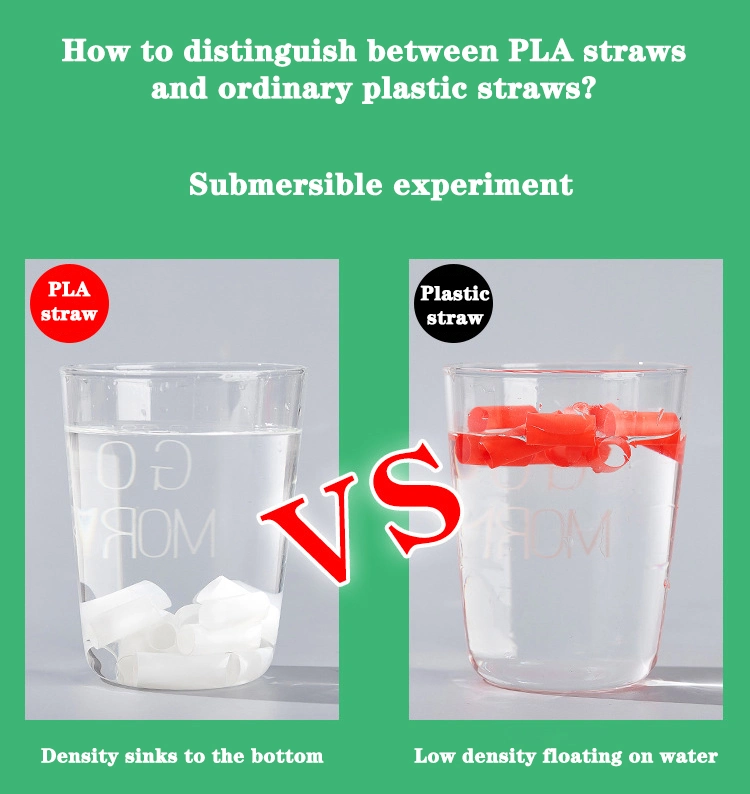 Eco Friendly Biodegradable Compostable PLA Straw